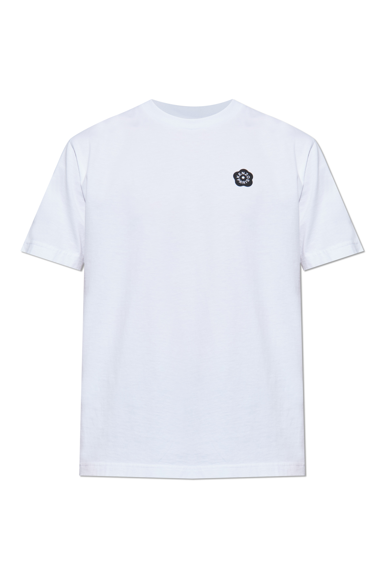White T-shirt with printed logo Kenzo - Vitkac Italy